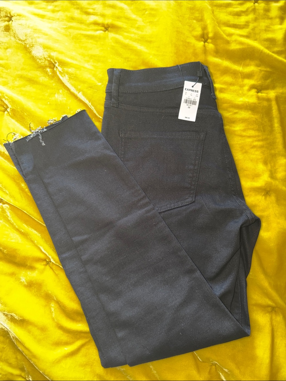 Express Womens Dark Blue skinny Jeans